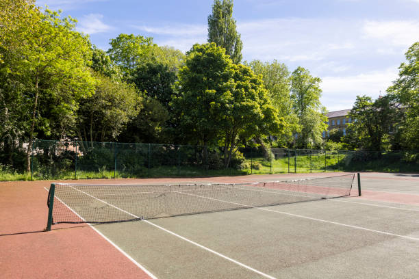 Constructeur court de tennis en béton poreux paris