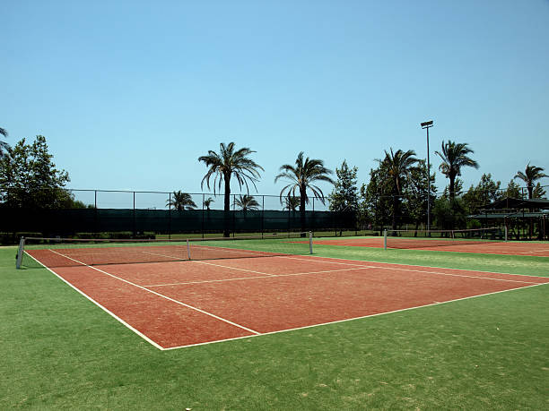 Rénovation terrain de tennis Aix-en-Provence