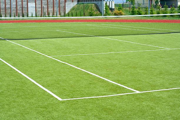 Rénovation terrain de tennis Aix-en-Provence