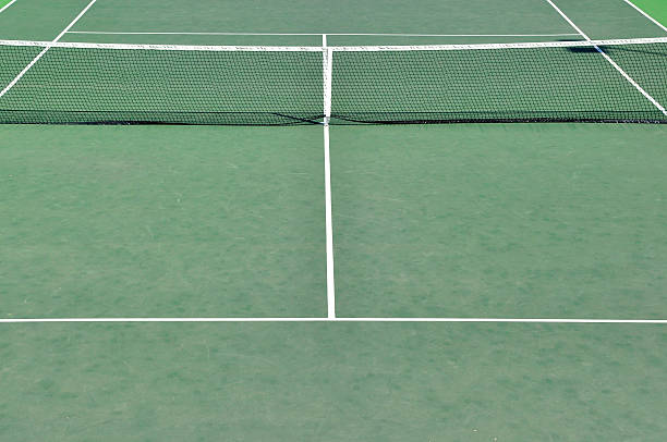 Rénovation d'un court de tennis à Saint-Tropez